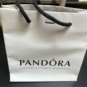 NEW Pandora silver bangle charm bracelet